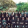 Die aktiven Sänger vom  Männerchor Krenkingen im Frühjahr 1966. 